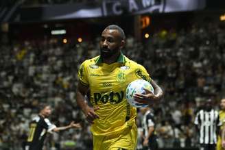 Everton Galdino (Mirassol) celebrando seu gol contra o Atlético-MG, no dia 16.05.2026. 