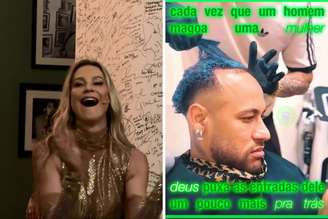 Luana Piovani, atriz | Postagem de Luana provocando Neymar