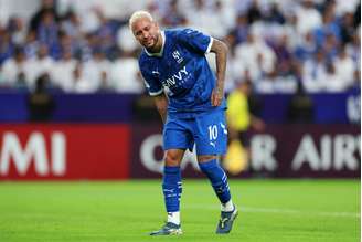 Neymar sente contusão enquanto jogava pelo Al-Hilal