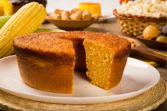 bolo de milho cremoso light.