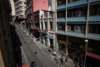 Ladeira Porto Geral, no centro de São Paulo; local dá acesso ao Metrô São Bento