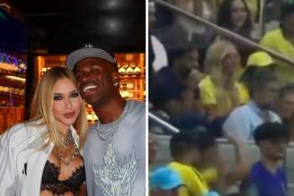 Virginia e Vini Jr. | Virginia sendo vaiada no estádio