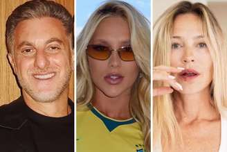 Luciano Huck, Virginia e Luana Piovani