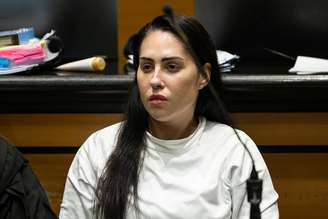 Monique Medeiros no julgamento pela morte do filho