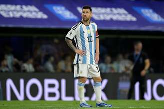 Messi na derrota da Argentina para o Uruguai - 