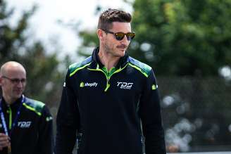 Kévin Estre durante o dia de testes em Le Mans