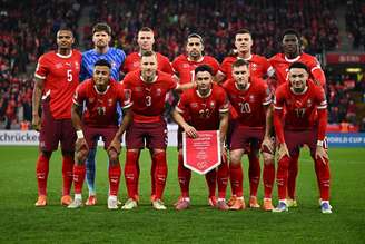 Seleção da Suiça (Photo by Mattia Ozbot/Getty Images)