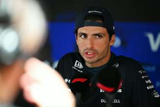 Carlos Sainz no pós corrida