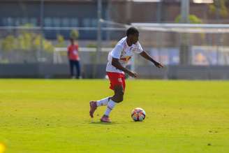 Flávio Miguel, jogador do time sub-17 do Red Bull Bragantino. 