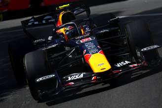 Isack Hadjar durante o Grand Prix de Mônaco