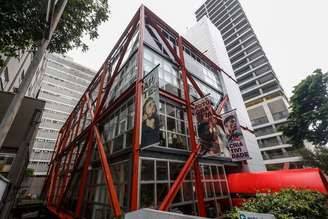 Fachada do prédio da Escola Panamericana de Artes e Design, na Av. Angélica, em São Paulo