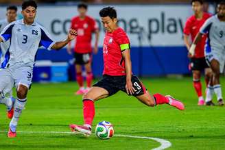 Son Heung-Min é o jogador de destaque da Coréia do Sul. 