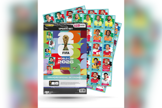 Com Neymar e outros brasileiros, Panini lança kit de atualização para álbum da Copa com 120 figurinhas