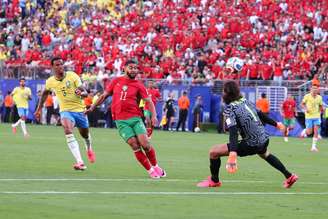 Marrocos abriu o placar contra o Brasil