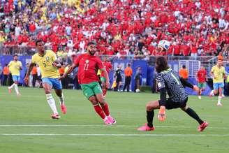 Saibari abriu o placar em bonito gol para o Marrocos contra o Brasil