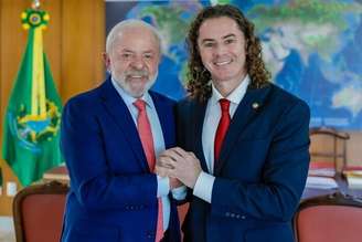 Luiz Inácio Lula da Silva e Veneziano Vital do Rêgo em foto publicada no início de 2026