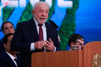 O presidente Luiz Inácio Lula da Silva