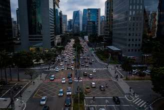 Trânsito na cidade de São Paulo;