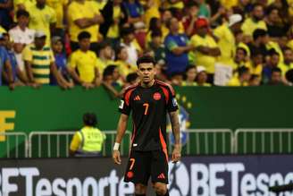 Luis Díaz é a principal referência ofensiva do ataque colombiano. 
