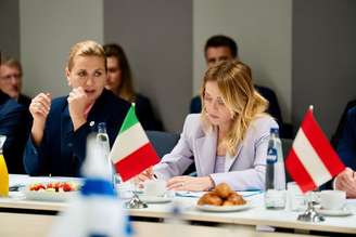 Meloni participa de reunião do Conselho Europeu em Bruxelas