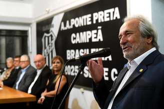 Luiz Antônio Alves Torrano é o presidente da Ponte Preta –