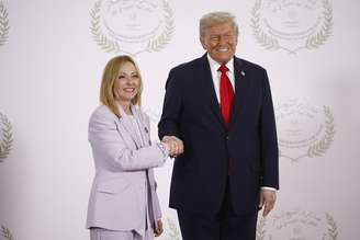 Meloni e Donald Trump têm trocado alfinetadas