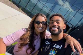 Gabi e Matheus Cunha