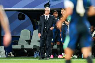 Ancelotti observa jogo do Brasil