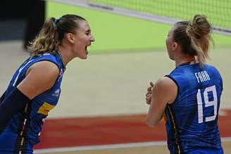 Ekaterina Antropova e Sarah Fahr são destaques da seleção feminina italiana de vôlei
