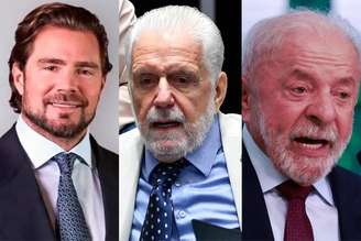 Montagem de fotos com Daniel Vorcaro, Jaques Wagner e Lula: PT teme que presidente seja arrastado para o escândalo do Master. Fotos de: Banco Master/Divulgação-Edilson Rodrigues/Agência Senado-Wilton Junior/Estadão
