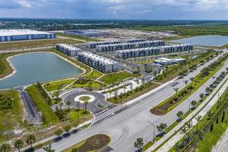 Empreendimento construído pela Resia, subsidiária da MRV&Co nos EUA, na Flórida: mudança de mercado