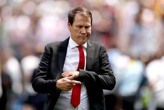 Técnico demonstrou insatisfação com o mau desempenho do setor ofensivo da seleção belga –