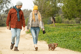 Adaptar a rotina dos passeios é essencial para reduzir o impacto do frio na saúde dos cães
