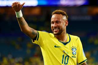 Neymar Júnior após Brasil x Escócia, pela terceira rodada do grupo C da Copa do Mundo 