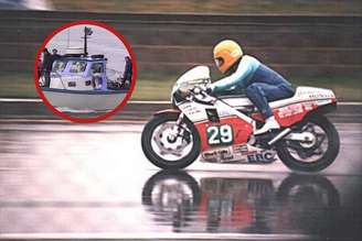 Um navio carregado de motocicletas afundou no Atlântico. Pescadores as resgataram e acabaram vencendo o Isle of Man TT com elas.