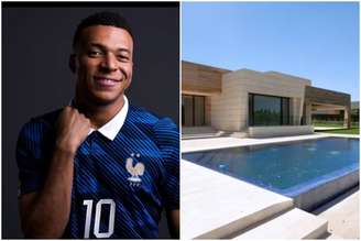 Veja detalhes da mansão do craque francês Kylian Mbappé