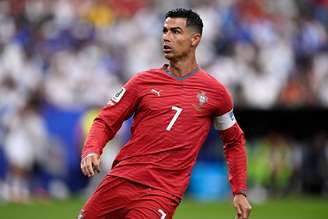 Cristiano Ronaldo (Portugal) durante jogo contra o Uzbequistão, no dia 23.06.2026. 