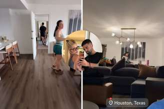 Virginia mostra quarto de luxo