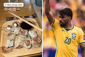Lucas Paquetá posta jantar e fãs enxergam indireta para torcida rival