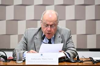 O ministro das Relações Exteriores do Brasil, Mauro Vieira