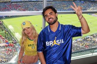 Virginia Fonseca e Lucas Guedez