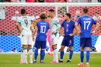 Portugal e Croácia jogaram pela fase 16 avos de final da Copa