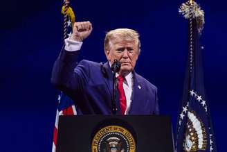 Donald Trump discursa em evento pelos 250 anos da Independência dos EUA