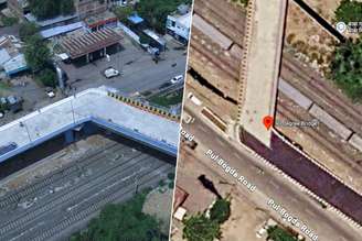 Depois de sete engenheiros, duas empresas e um investimento de US$ 2,3 milhões, a Índia se deparou com um problema: uma ponte de 90 graus.