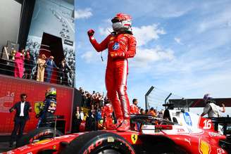 Leclerc vence pela primeira vez em Silverstone