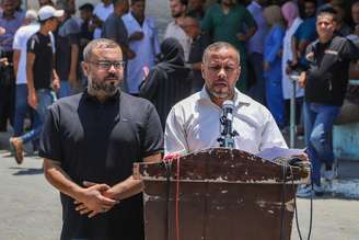 Ismail al-Thawabta, porta-voz do Hamas, anuncia dissolução de governo