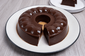 Pudim de chocolate