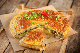 Torta fácil de atum