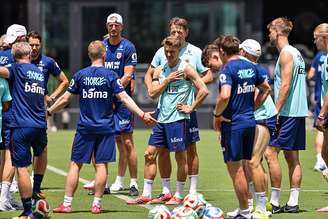 Jogadores da Noruega treinam nos EUA