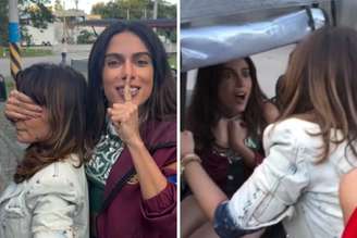 Anitta faz brincadeira com Maria Ribeiro